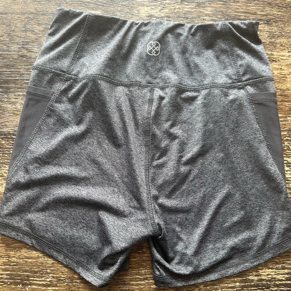 Medium Gray Biker Shorts - Picture 2 of 3